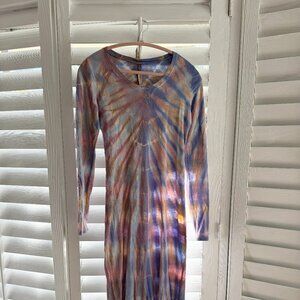 Raquel Allegra Tie Dye 100% Cotton Dress